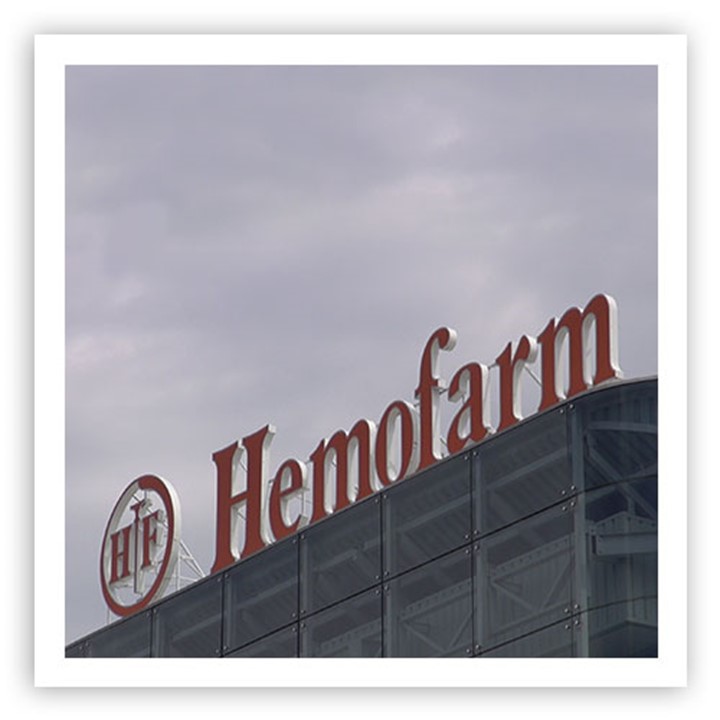 Hemofarm building, acquired by STADA in 2006